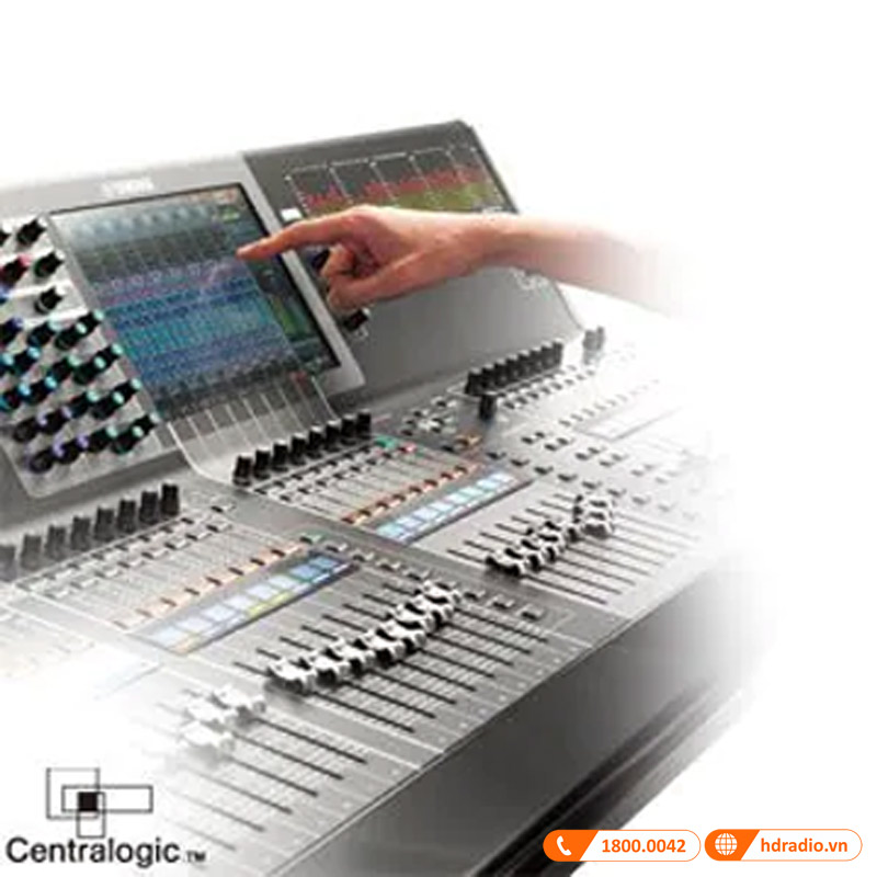 Giao diện Centralogic mixer Yamaha CL5