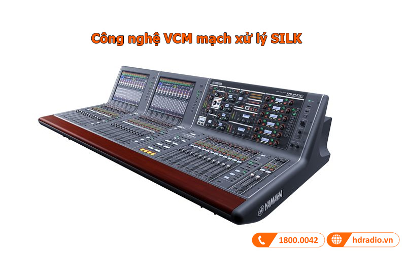 công nghệ VCM mixer yamaha CS R10