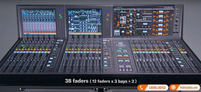 38 faders mixer yamaha csd-r7