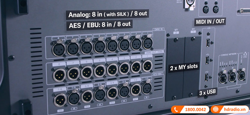 Kết nối Mixer Yamaha CSD R7