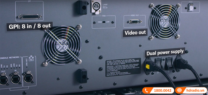 Kết nối Mixer Yamaha CSD R7 3