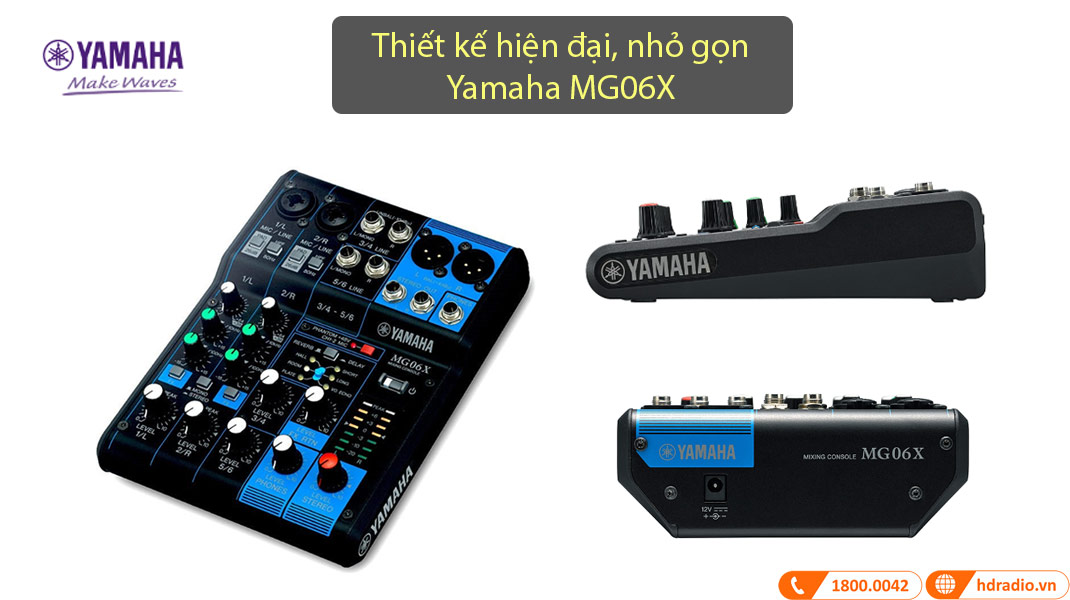 Bàn Mixer Yamaha MG06X