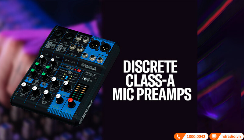 Bàn Mixer Yamaha MG06X