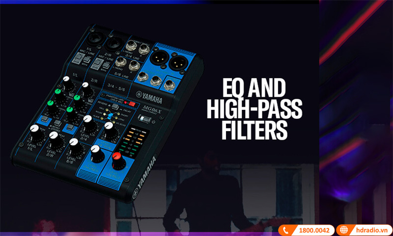 Bàn Mixer Yamaha MG06X