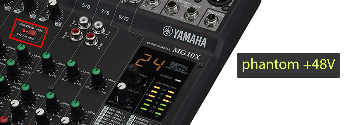 Bàn Mixer Yamaha MG10X