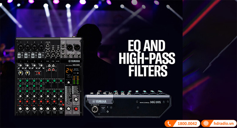 Bàn Mixer Yamaha MG10X