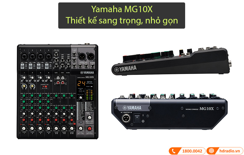 bàn mixer Yamaha MG10X