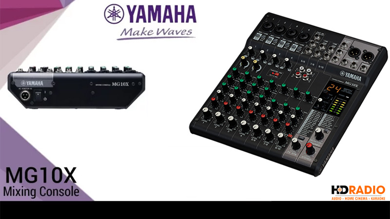 Bàn Mixer Yamaha MG10X