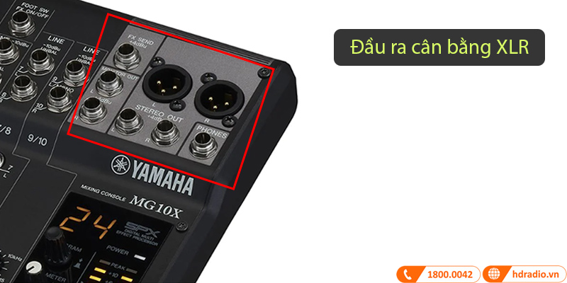 Bàn Mixer Yamaha MG10X