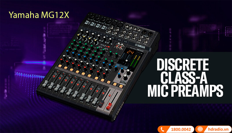 Bàn Mixer Yamaha MG12X