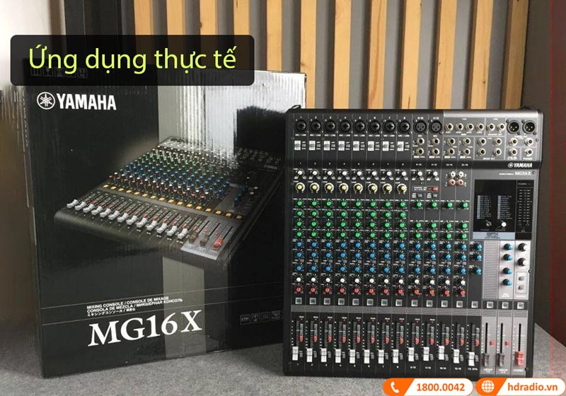 Bàn Mixer Yamaha MG16X