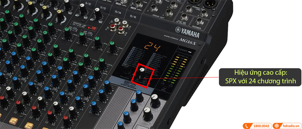 Bàn Mixer Yamaha MG16X