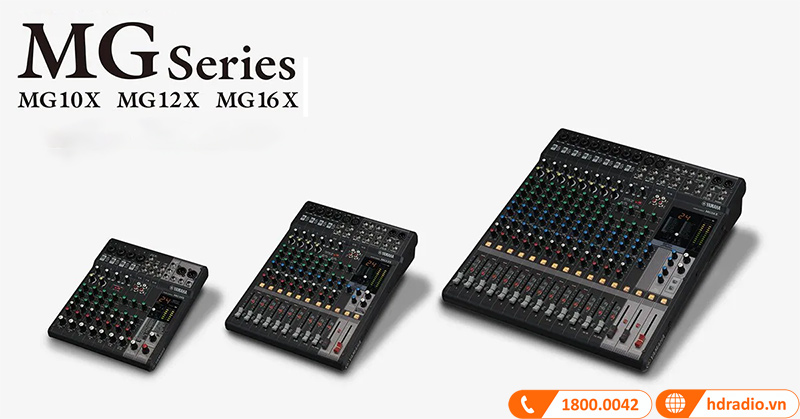  Series Analog Mixer MG-X mới