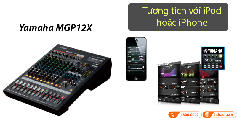 Bàn Mixer Yamaha MGP12X