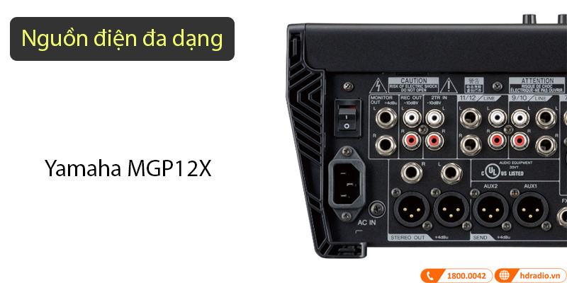 Bàn Mixer Yamaha MGP12X