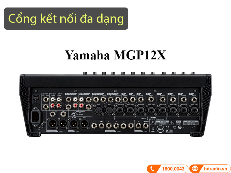 Bàn Mixer Yamaha MGP12X