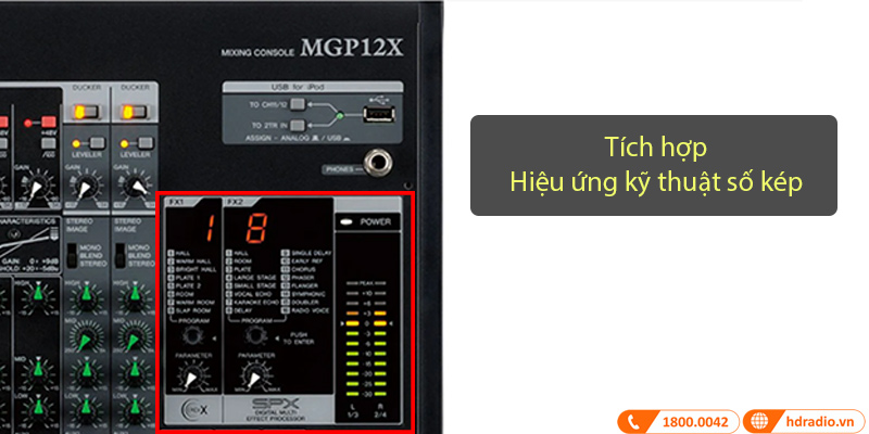 Bàn Mixer Yamaha MGP12X