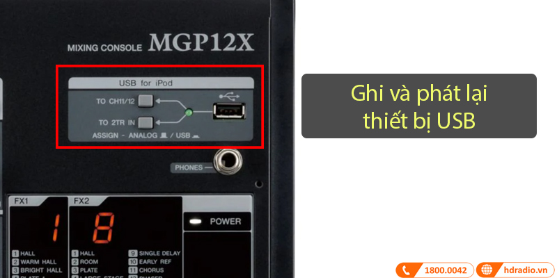 Bàn Mixer Yamaha MGP12X