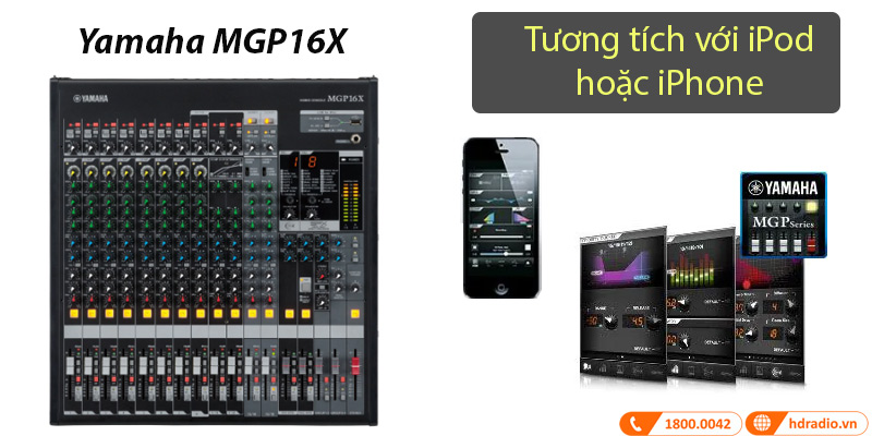 Bàn Mixer Yamaha MGP16X