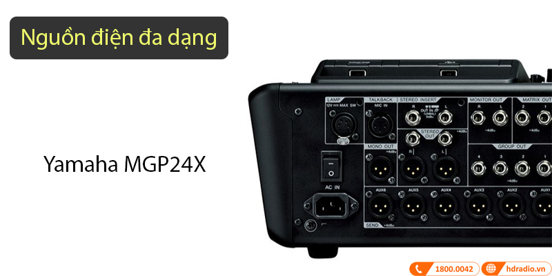 Bàn Mixer Yamaha MGP24X