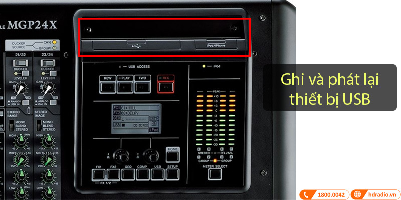 Bàn Mixer Yamaha MGP24X