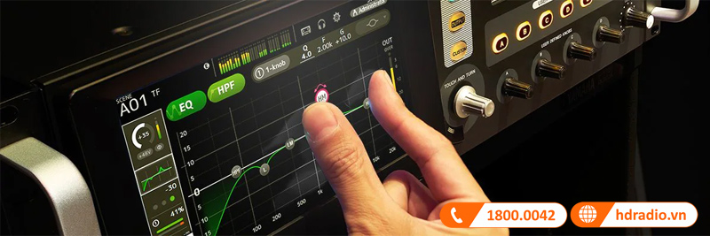 Cơ chế vận hành Mixer Yamaha TF RACK