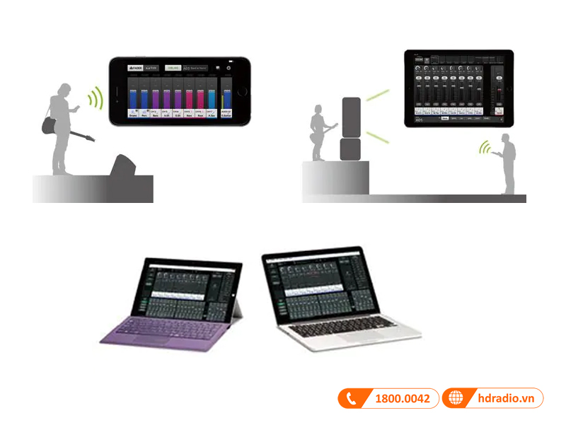 Ứng dụng Mixer Yamaha TF CRACK