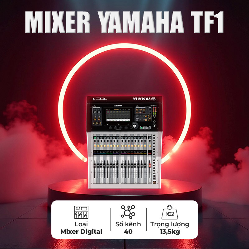 Bàn mixer Yamaha TF1, 40 kênh, Digital-4