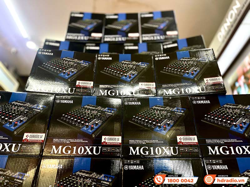 Bàn Mixer Yamaha MG10XU, 10 Kênh, Analog, thu âm, livestream-4