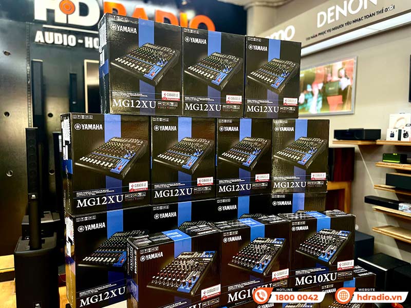 Bàn Mixer Yamaha MG12XU, 12 Kênh, Analog, Bộ xử lý hiệu ứng SPX với 24 chương trình-2