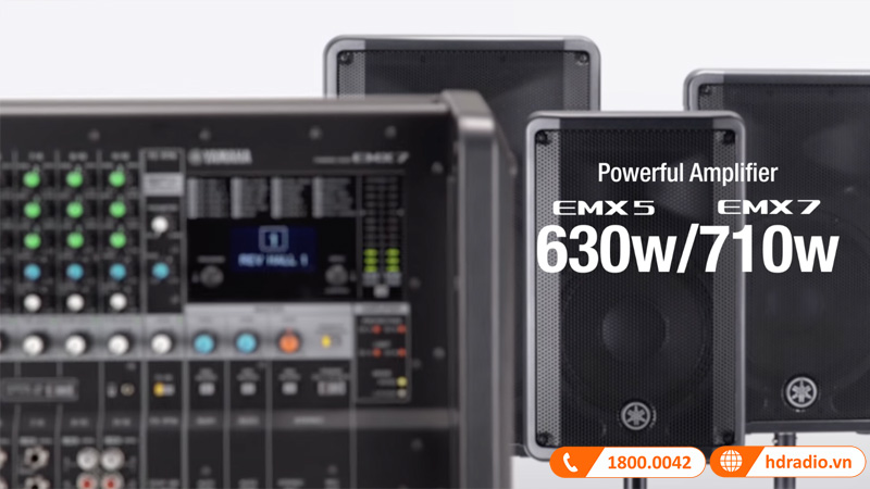 Bàn Mixer Yamaha EMX7