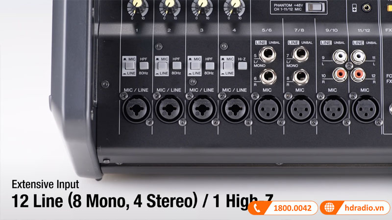 Bàn Mixer Yamaha EMX7 