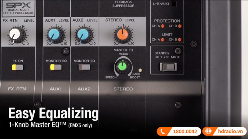 Bàn Mixer Yamaha EMX5