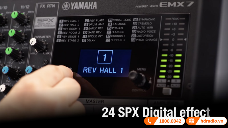 Bàn Mixer Yamaha EMX7