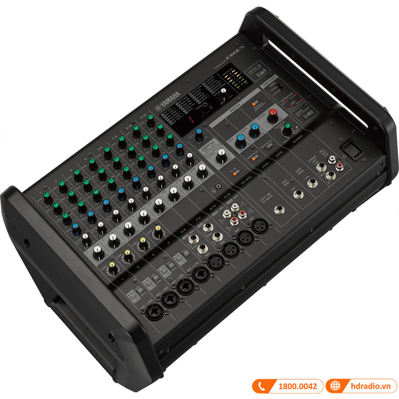 Bàn Mixer Yamaha EMX5, 12 Kênh, Mixer kèm công suất-5