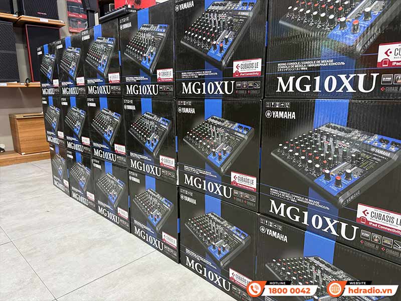 Bàn Mixer Yamaha MG10XU, 10 Kênh, Analog, thu âm, livestream-14