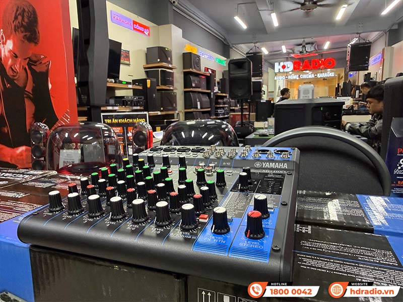 Bàn Mixer Yamaha MG10XU, 10 Kênh, Analog, thu âm, livestream-13