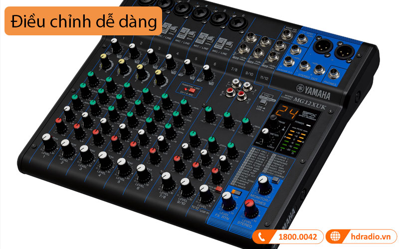 Bàn Mixer Yamaha MG12XUK