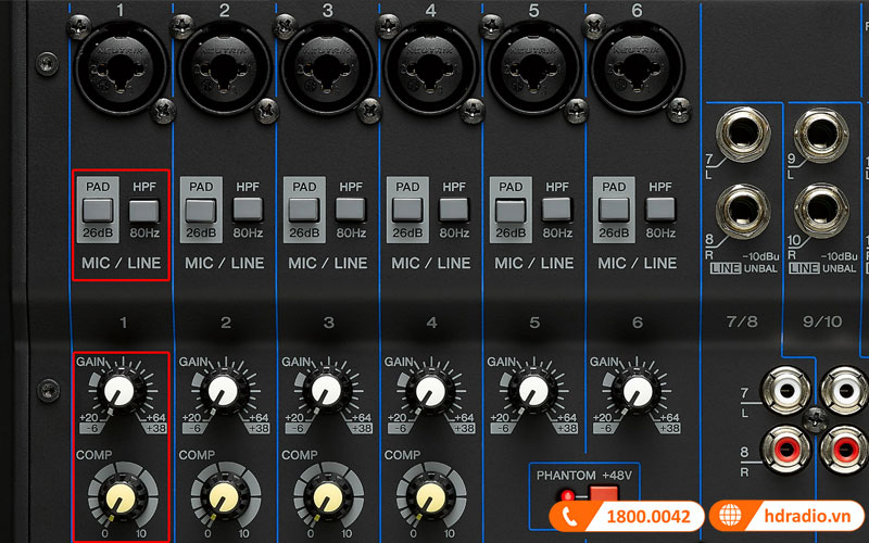 Bàn Mixer Yamaha MG12XUK