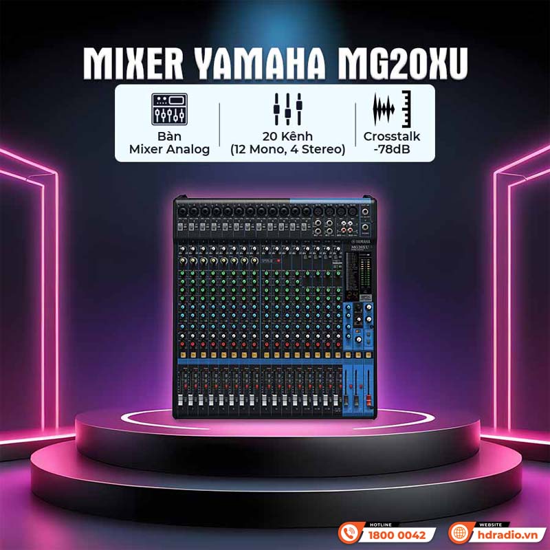 Bàn Mixer Yamaha MG20XU