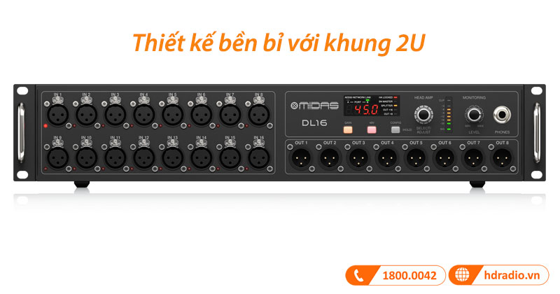 Thiết kế gọn nhẹ 