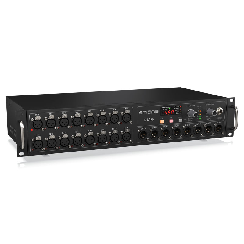 Mixer Midas DL16 Stage Box, 16 kênh input, 8 output