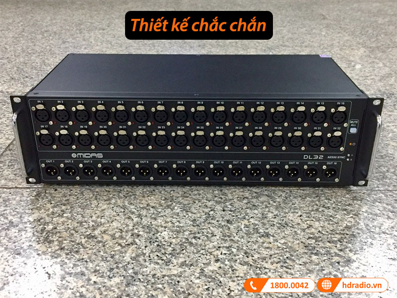 Thiết kế chắc chắn, giao diện đơn giản