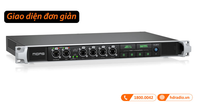 Giao diện đơn giản