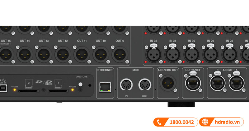 bàn mixer Midas M32 Live Bundle