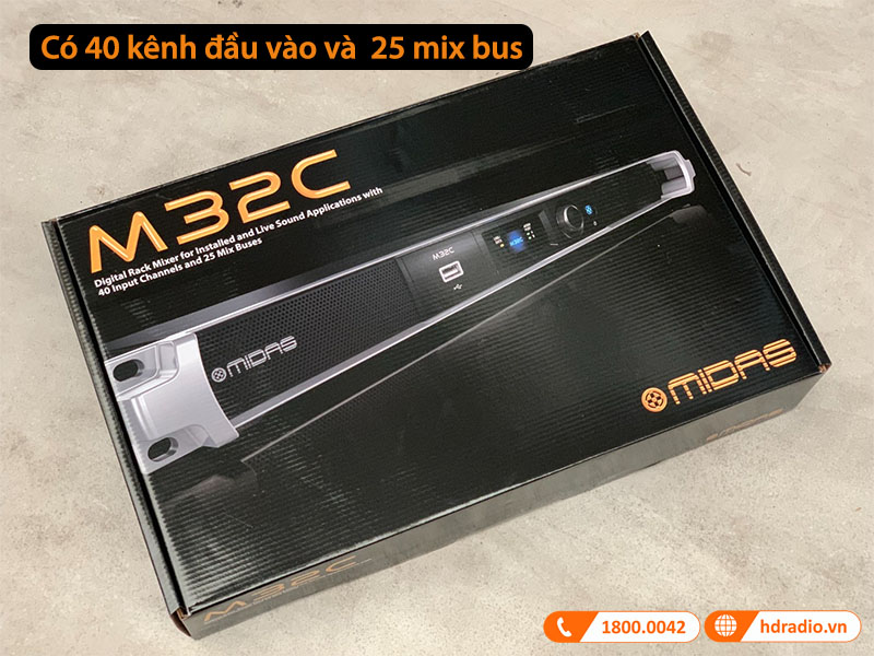 M32C là bộ trộn kỹ thuật số hàng đầu