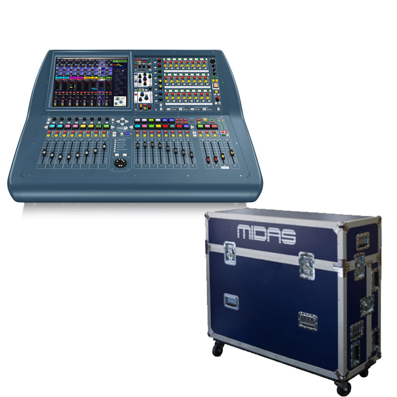 Bộ Bàn mixer Midas Pro2C-CC-TP, 64 kênh, 27 bus, APP Midas MIXTENDER