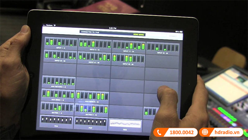 Ứng dụng điều khiển MIXTENDER