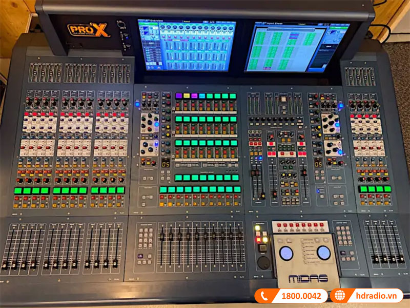 Trang bị Công nghệ mạng âm thanh HyperMAC và AES50