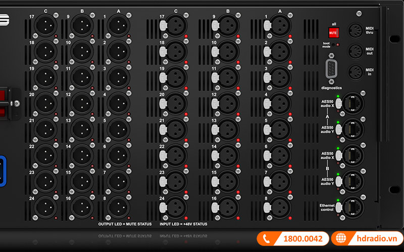 Bàn mixer Midas Pro1 TP/DL 231 Bundle